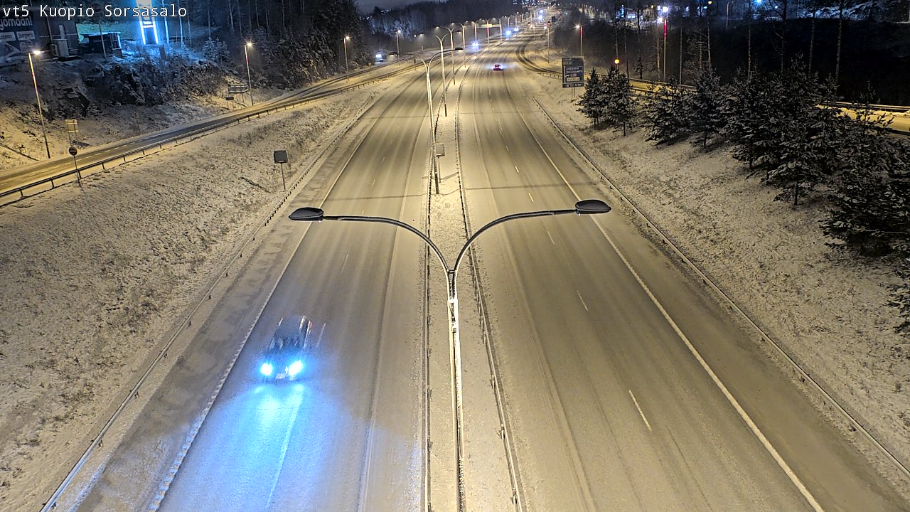 Kelikamerat Kuva Tie 5 Kuopio, Sorsasalo, Kuopio, Pohjois-Savo