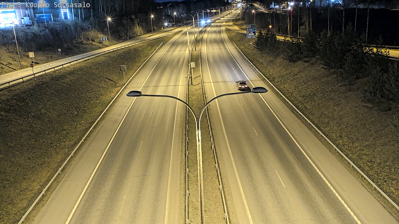 Kelikamerat Kuva Tie 5 Kuopio, Sorsasalo, Kuopio, Pohjois-Savo