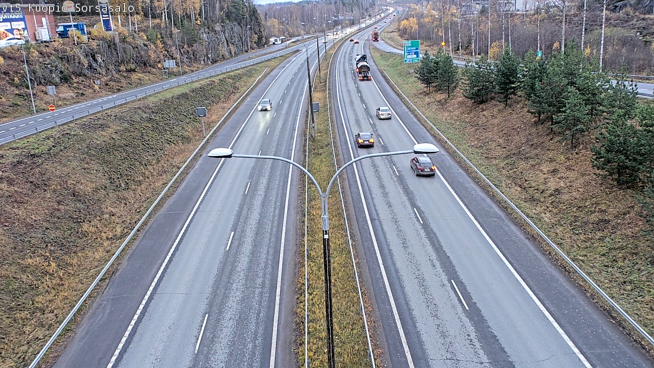 Kelikamerat Kuva Tie 5 Kuopio, Sorsasalo, Kuopio, Pohjois-Savo