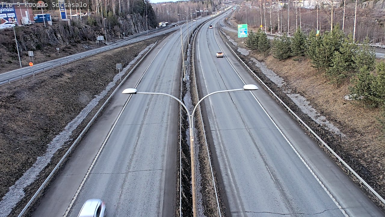 Kelikamerat Kuva Tie 5 Kuopio, Sorsasalo, Kuopio, Pohjois-Savo