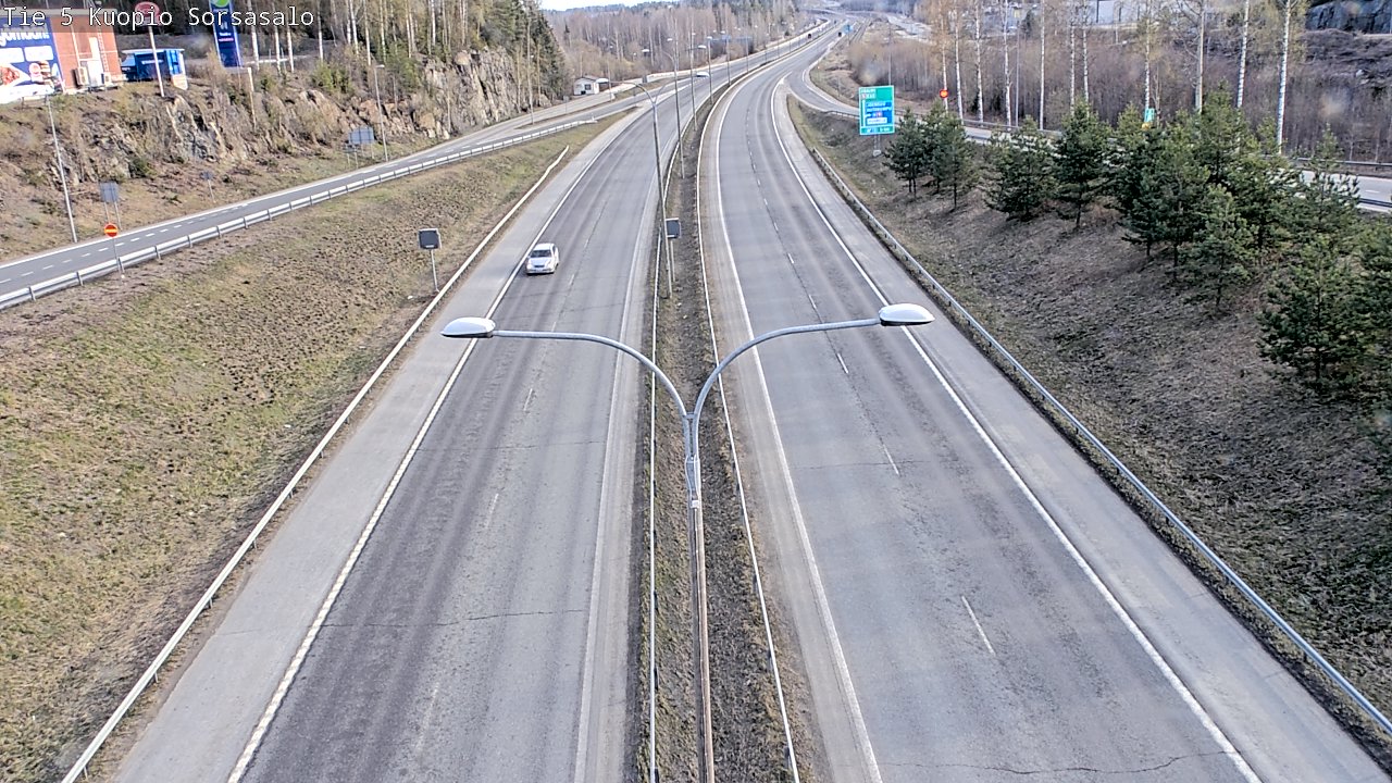 Kelikamerat Kuva Tie 5 Kuopio, Sorsasalo, Kuopio, Pohjois-Savo