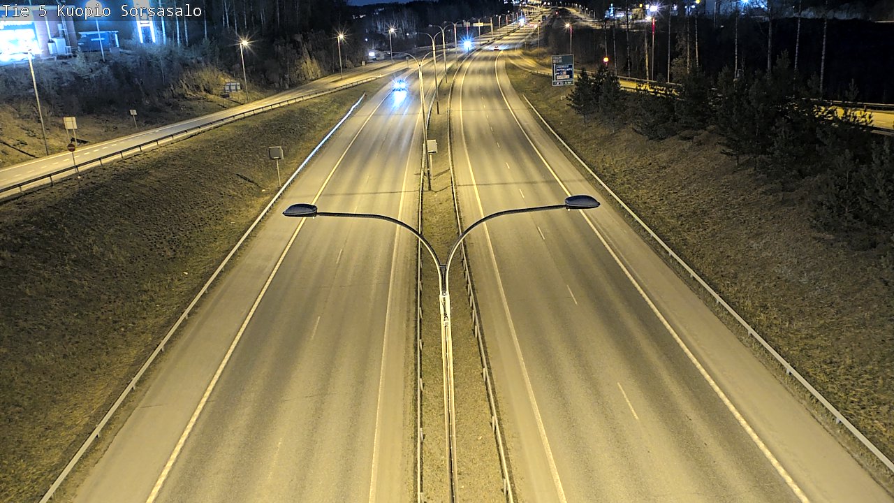 Kelikamerat Kuva Tie 5 Kuopio, Sorsasalo, Kuopio, Pohjois-Savo