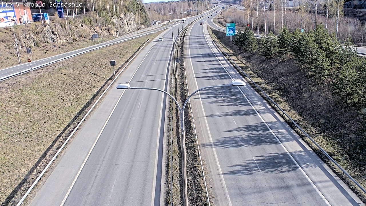 Kelikamerat Kuva Tie 5 Kuopio, Sorsasalo, Kuopio, Pohjois-Savo