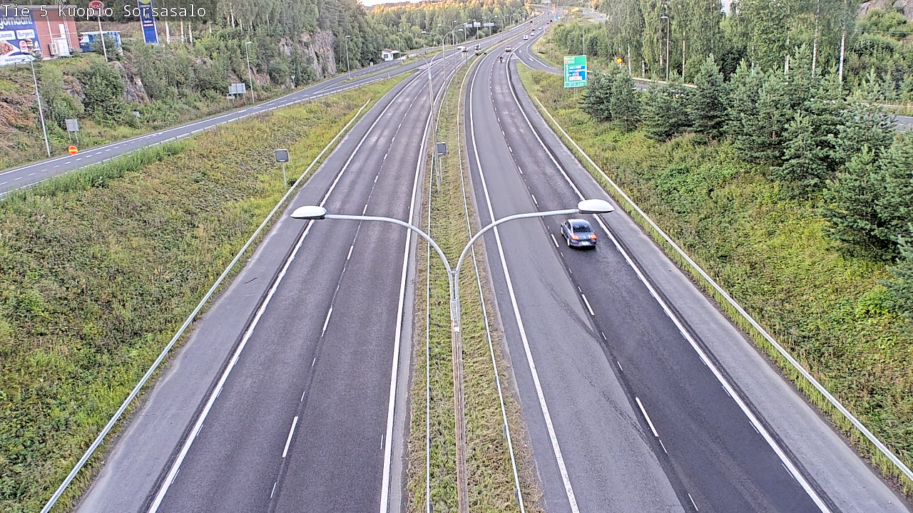 Kelikamerat Kuva Tie 5 Kuopio, Sorsasalo, Kuopio, Pohjois-Savo
