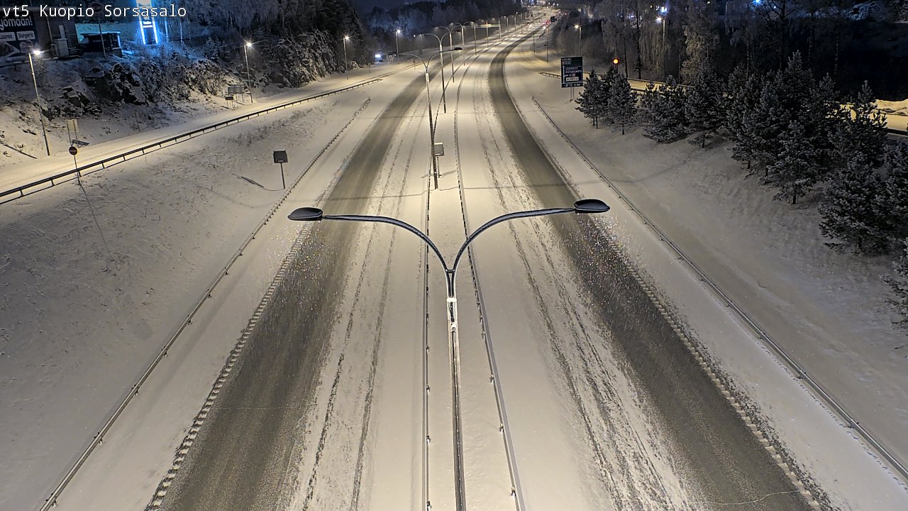Kelikamerat Kuva Tie 5 Kuopio, Sorsasalo, Kuopio, Pohjois-Savo