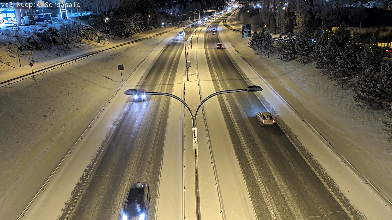 Kelikamerat Kuva Tie 5 Kuopio, Sorsasalo, Kuopio, Pohjois-Savo