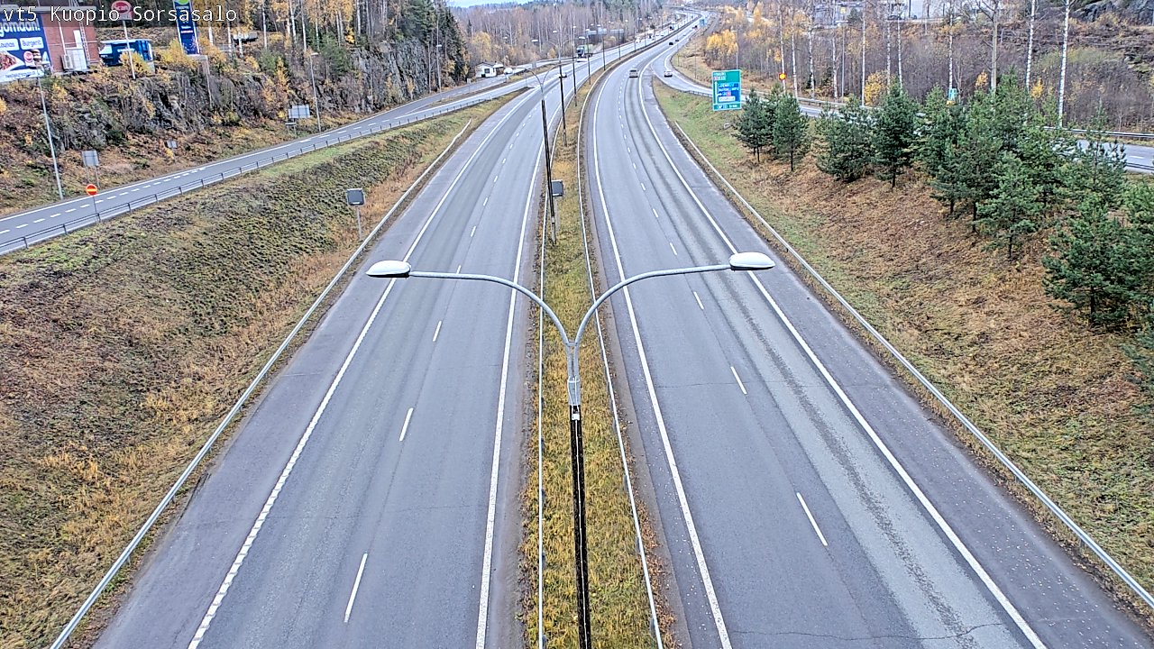 Kelikamerat Kuva Tie 5 Kuopio, Sorsasalo, Kuopio, Pohjois-Savo