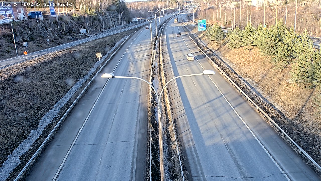 Kelikamerat Kuva Tie 5 Kuopio, Sorsasalo, Kuopio, Pohjois-Savo