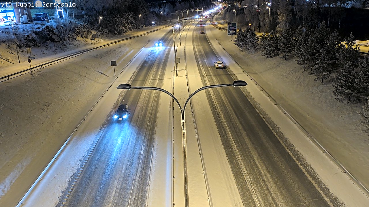 Kelikamerat Kuva Tie 5 Kuopio, Sorsasalo, Kuopio, Pohjois-Savo