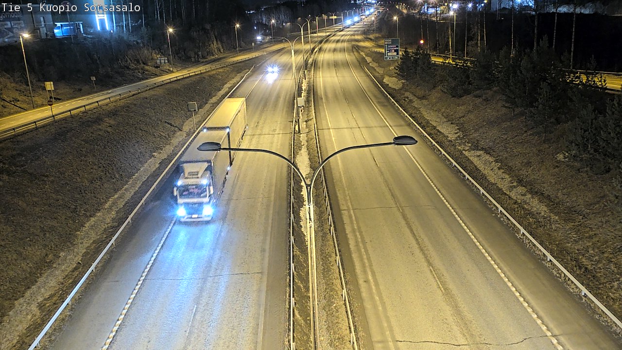 Kelikamerat Kuva Tie 5 Kuopio, Sorsasalo, Kuopio, Pohjois-Savo