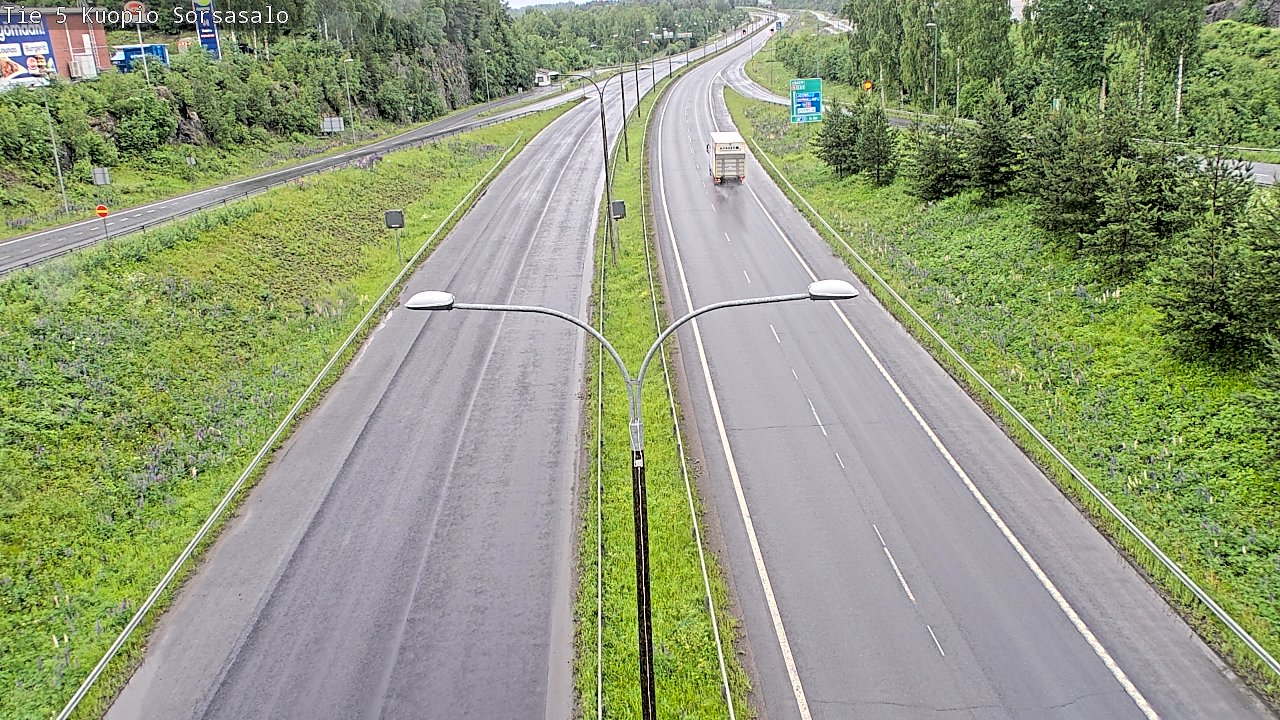Kelikamerat Kuva Tie 5 Kuopio, Sorsasalo, Kuopio, Pohjois-Savo