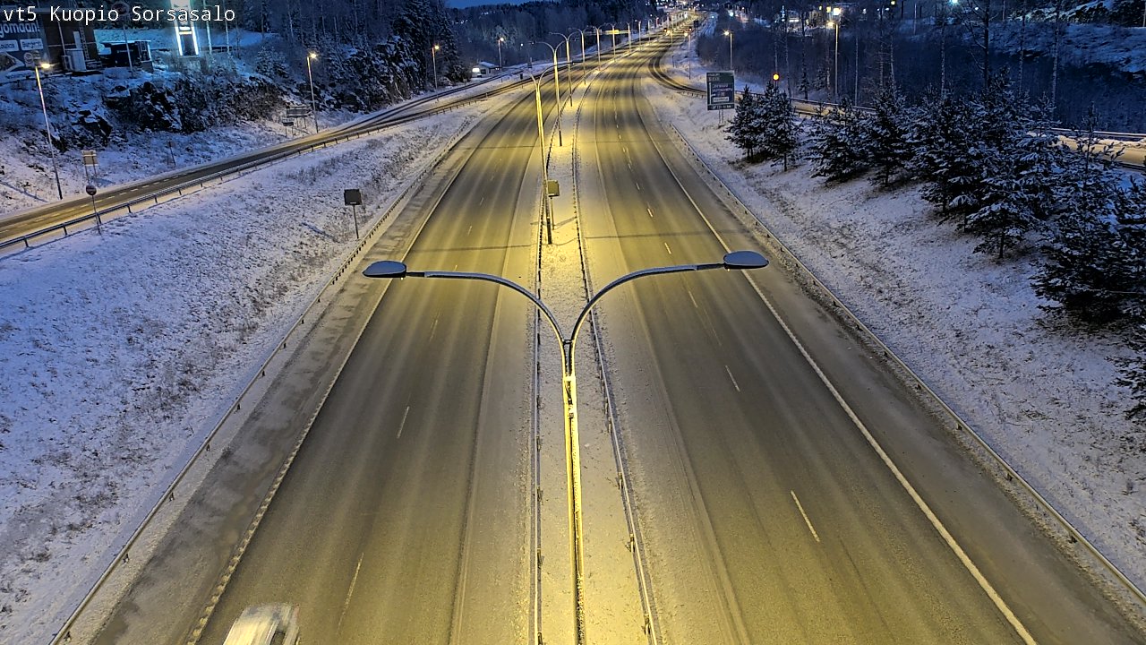 Kelikamerat Kuva Tie 5 Kuopio, Sorsasalo, Kuopio, Pohjois-Savo