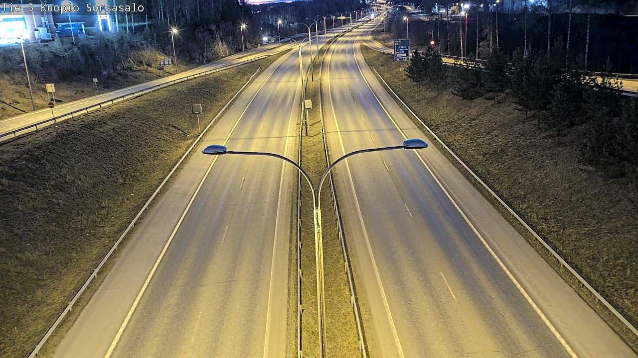 Kelikamerat Kuva Tie 5 Kuopio, Sorsasalo, Kuopio, Pohjois-Savo