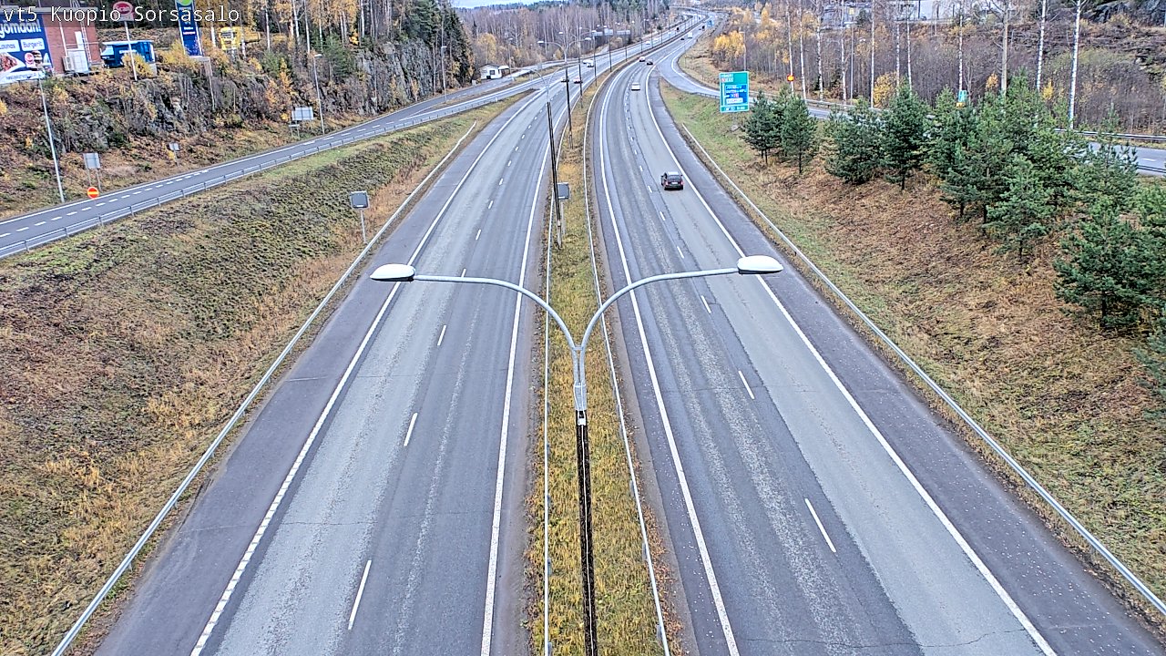 Kelikamerat Kuva Tie 5 Kuopio, Sorsasalo, Kuopio, Pohjois-Savo