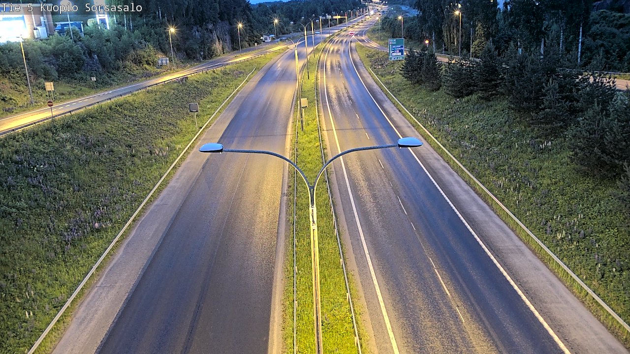 Kelikamerat Kuva Tie 5 Kuopio, Sorsasalo, Kuopio, Pohjois-Savo