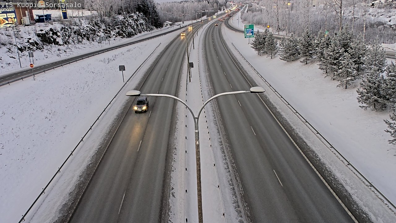 Kelikamerat Kuva Tie 5 Kuopio, Sorsasalo, Kuopio, Pohjois-Savo