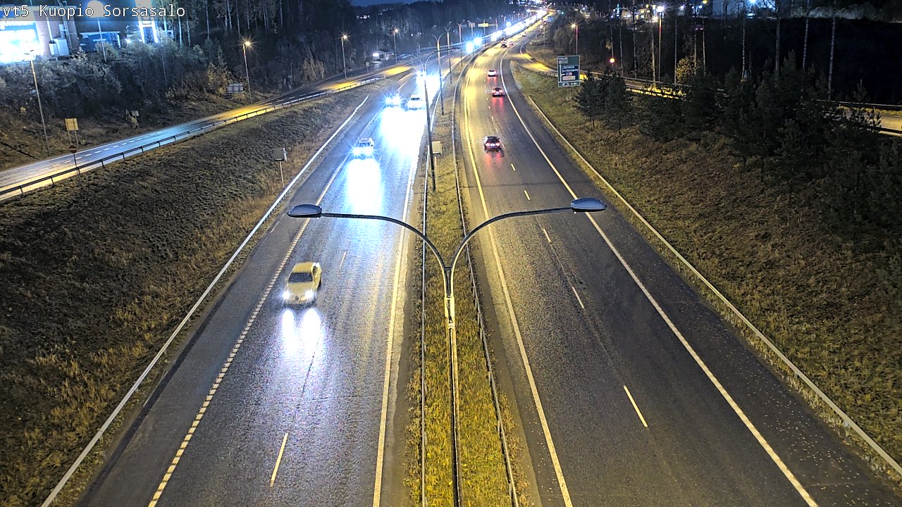 Kelikamerat Kuva Tie 5 Kuopio, Sorsasalo, Kuopio, Pohjois-Savo