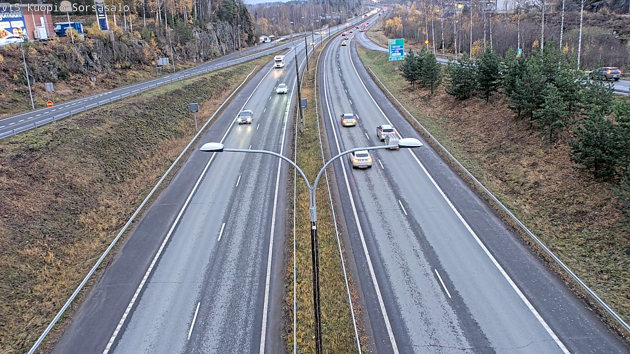 Kelikamerat Kuva Tie 5 Kuopio, Sorsasalo, Kuopio, Pohjois-Savo