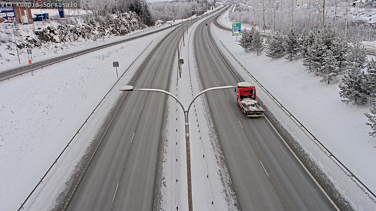 Kelikamerat Kuva Tie 5 Kuopio, Sorsasalo, Kuopio, Pohjois-Savo