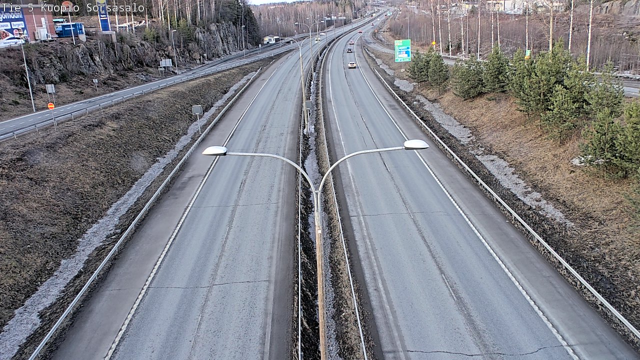 Kelikamerat Kuva Tie 5 Kuopio, Sorsasalo, Kuopio, Pohjois-Savo