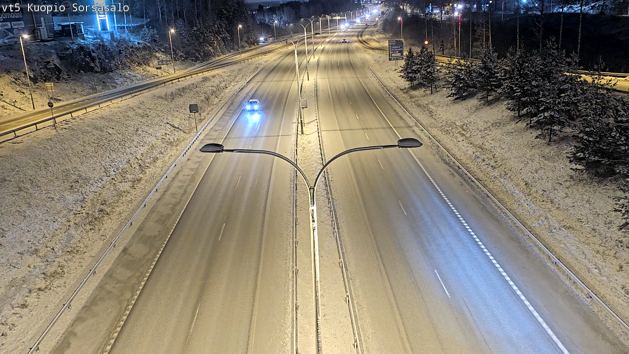 Kelikamerat Kuva Tie 5 Kuopio, Sorsasalo, Kuopio, Pohjois-Savo