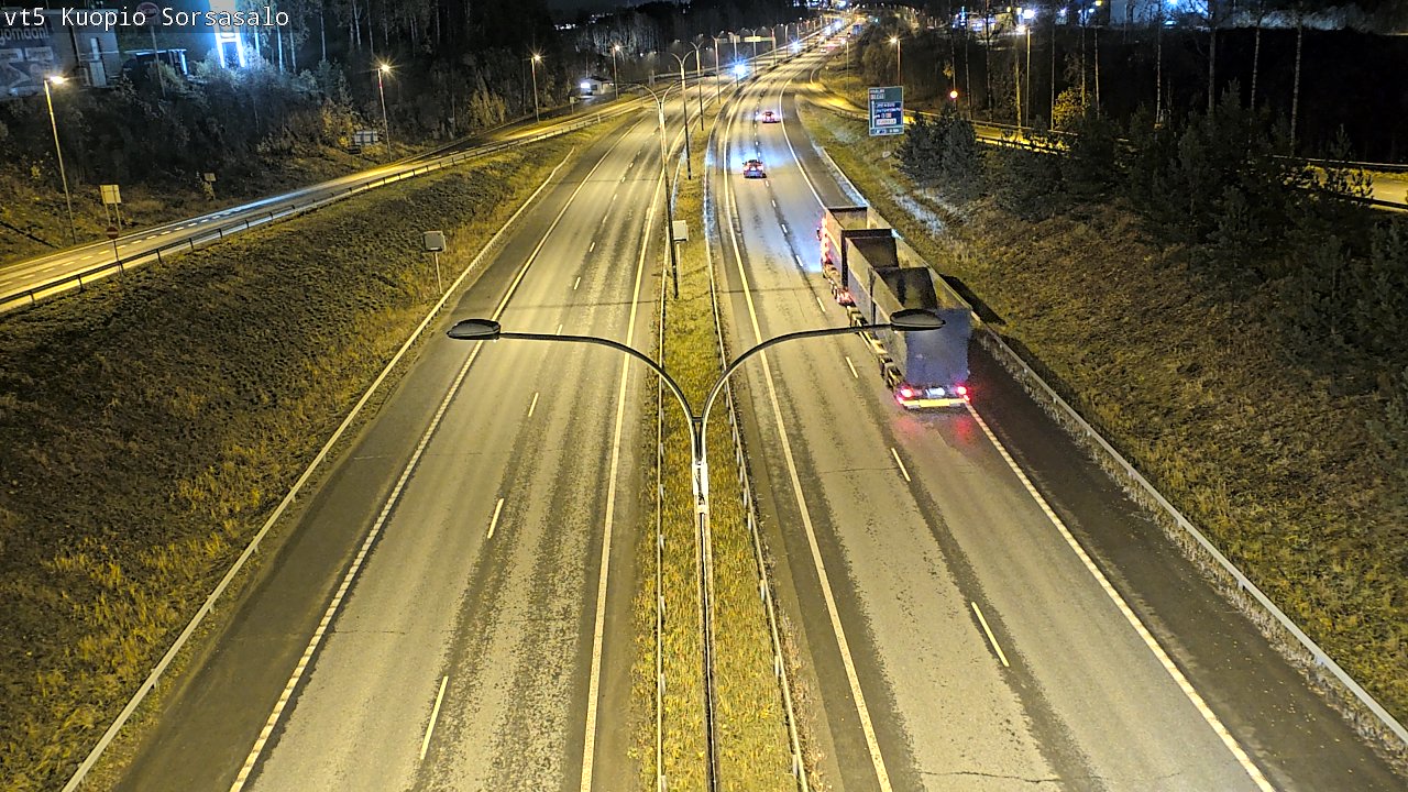 Kelikamerat Kuva Tie 5 Kuopio, Sorsasalo, Kuopio, Pohjois-Savo