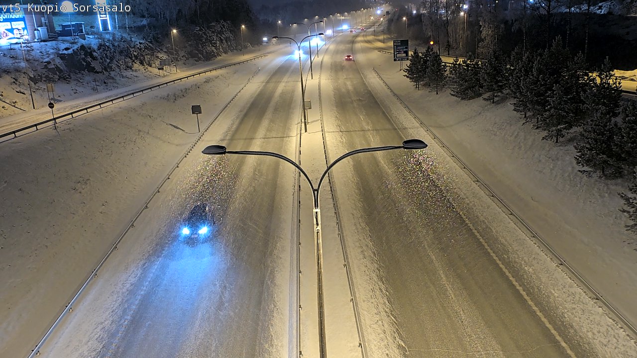 Kelikamerat Kuva Tie 5 Kuopio, Sorsasalo, Kuopio, Pohjois-Savo