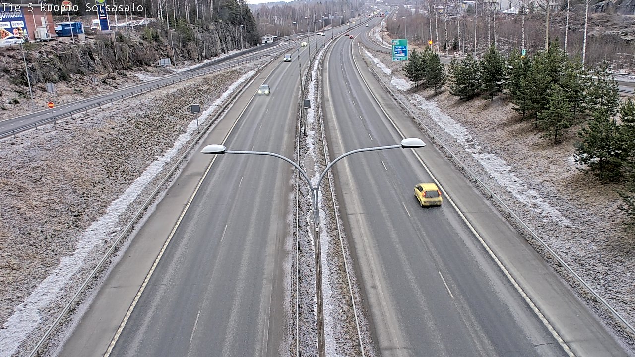 Kelikamerat Kuva Tie 5 Kuopio, Sorsasalo, Kuopio, Pohjois-Savo