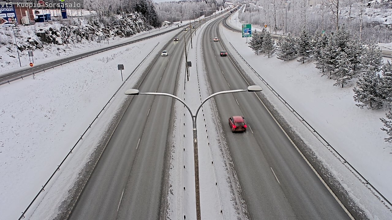 Kelikamerat Kuva Tie 5 Kuopio, Sorsasalo, Kuopio, Pohjois-Savo