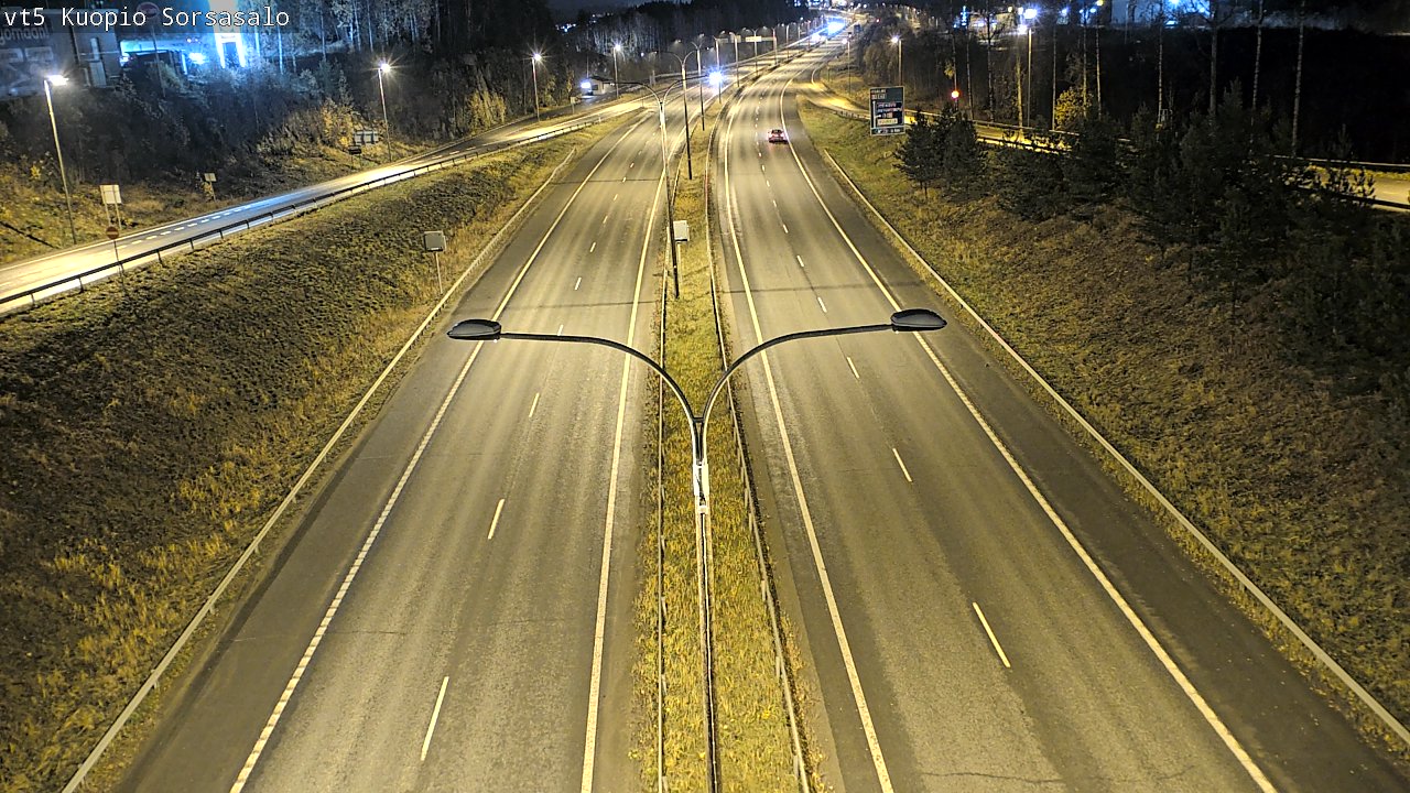 Kelikamerat Kuva Tie 5 Kuopio, Sorsasalo, Kuopio, Pohjois-Savo