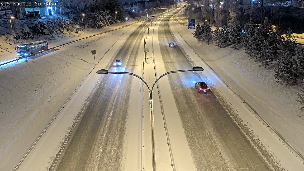 Kelikamerat Kuva Tie 5 Kuopio, Sorsasalo, Kuopio, Pohjois-Savo