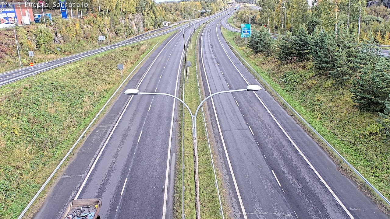 Kelikamerat Kuva Tie 5 Kuopio, Sorsasalo, Kuopio, Pohjois-Savo