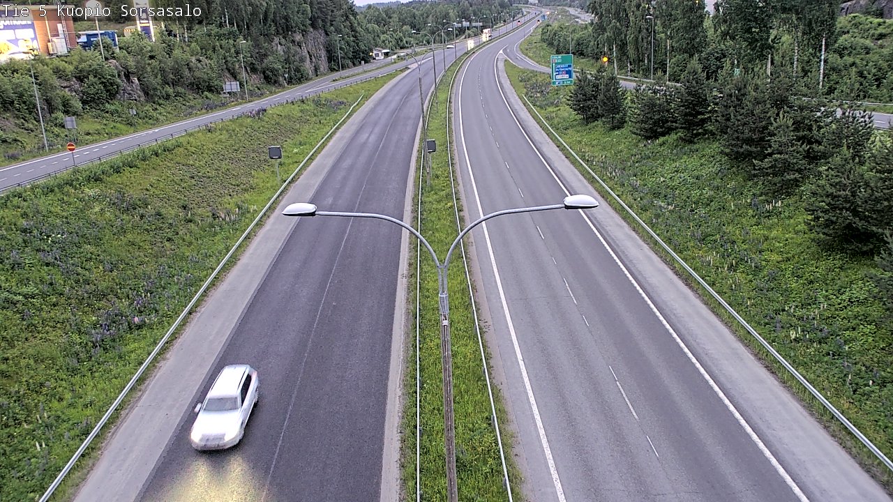 Kelikamerat Kuva Tie 5 Kuopio, Sorsasalo, Kuopio, Pohjois-Savo