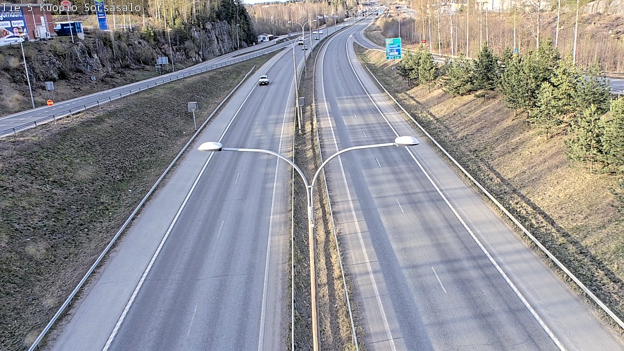 Kelikamerat Kuva Tie 5 Kuopio, Sorsasalo, Kuopio, Pohjois-Savo