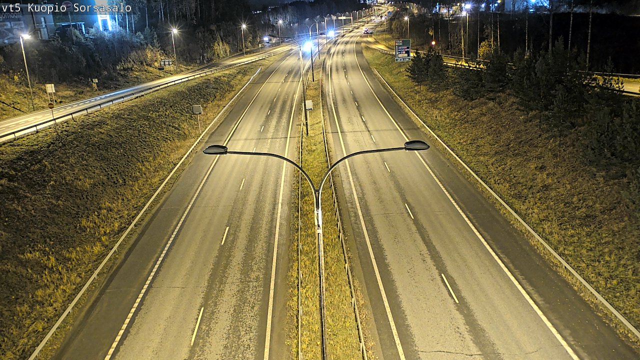 Kelikamerat Kuva Tie 5 Kuopio, Sorsasalo, Kuopio, Pohjois-Savo