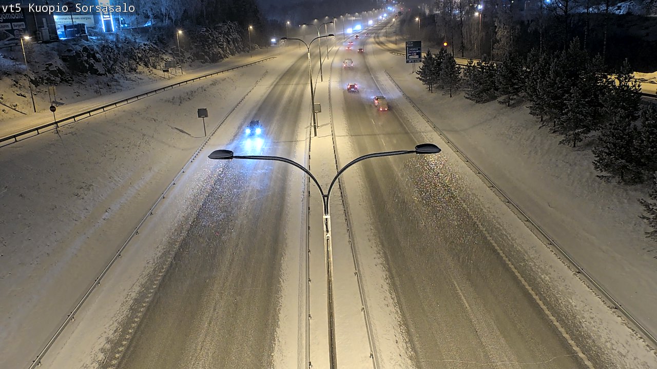 Kelikamerat Kuva Tie 5 Kuopio, Sorsasalo, Kuopio, Pohjois-Savo