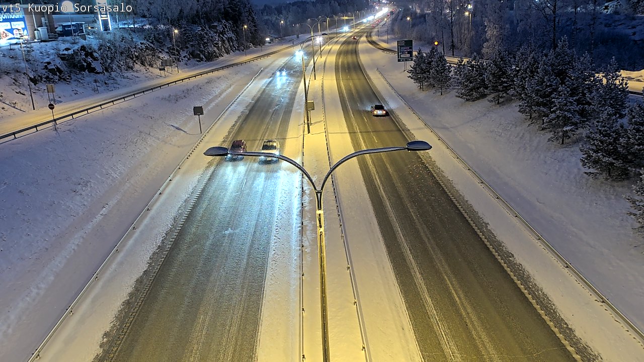 Kelikamerat Kuva Tie 5 Kuopio, Sorsasalo, Kuopio, Pohjois-Savo
