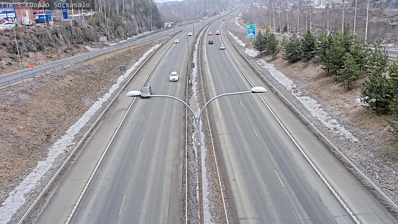 Kelikamerat Kuva Tie 5 Kuopio, Sorsasalo, Kuopio, Pohjois-Savo