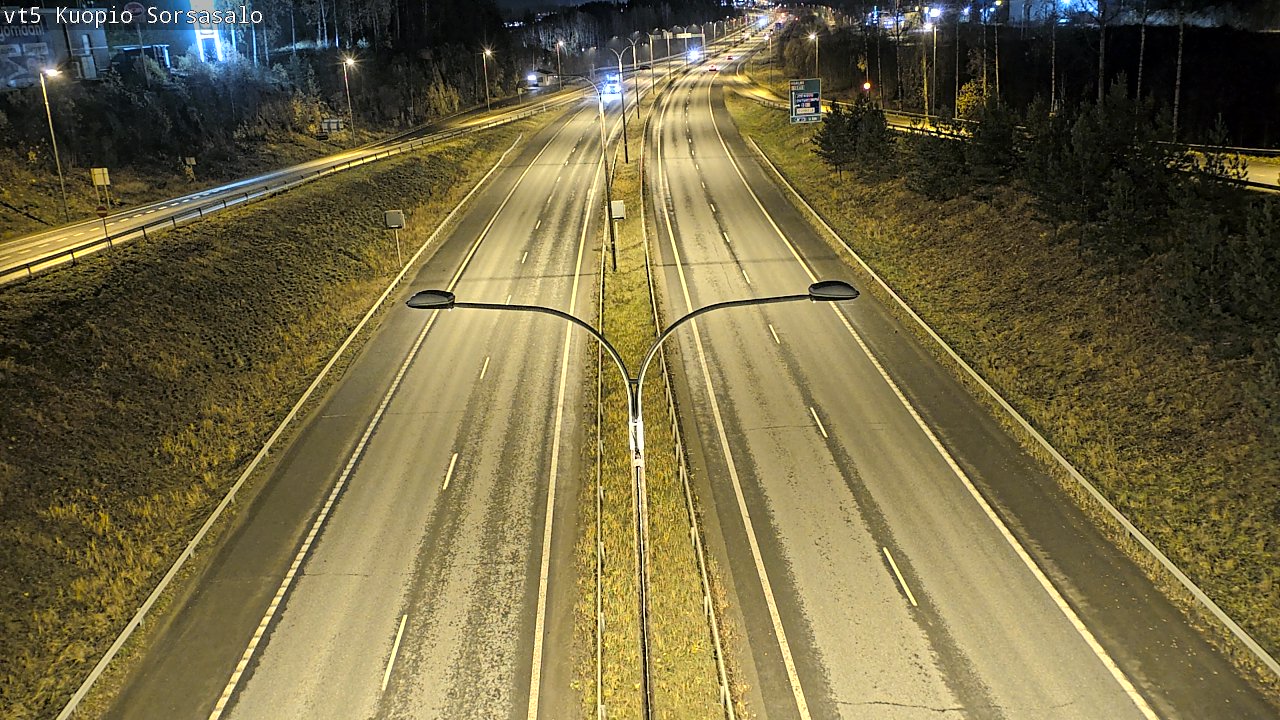 Kelikamerat Kuva Tie 5 Kuopio, Sorsasalo, Kuopio, Pohjois-Savo