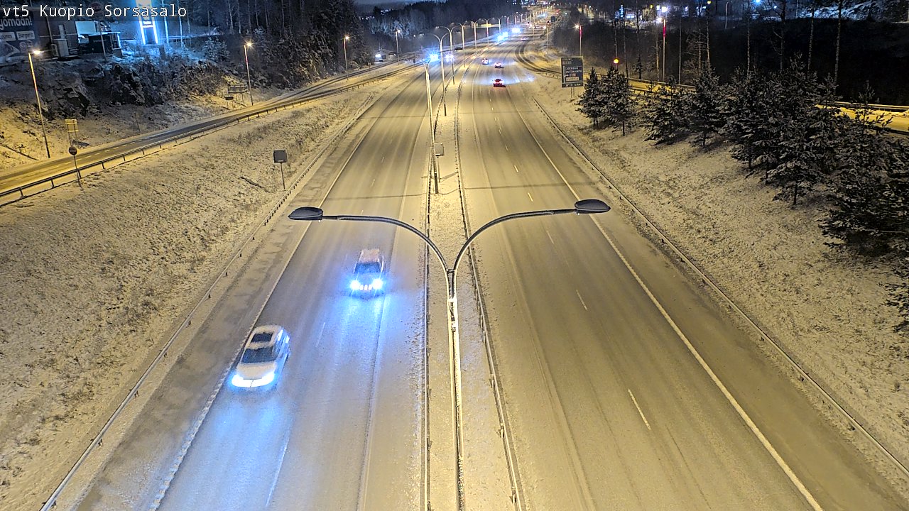 Kelikamerat Kuva Tie 5 Kuopio, Sorsasalo, Kuopio, Pohjois-Savo