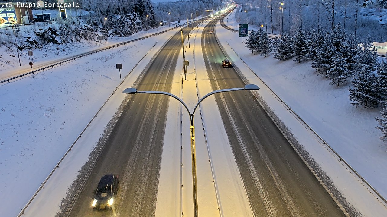 Kelikamerat Kuva Tie 5 Kuopio, Sorsasalo, Kuopio, Pohjois-Savo