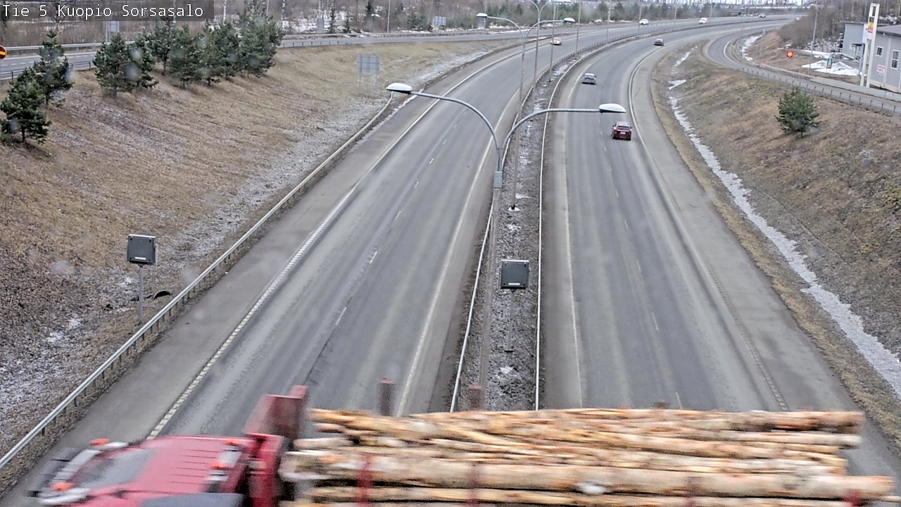Kelikamerat Kuva Tie 5 Kuopio, Sorsasalo, Kuopio, Pohjois-Savo