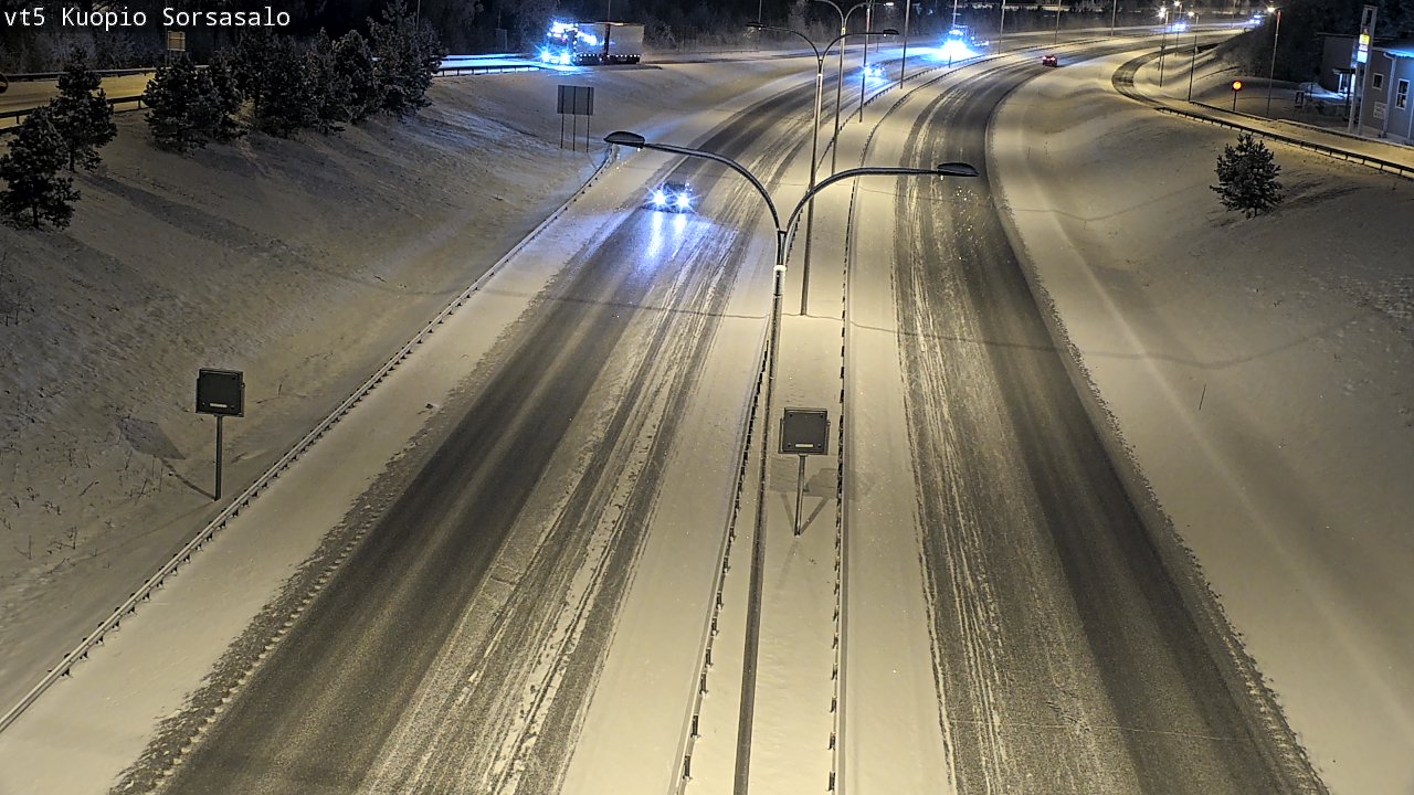 Kelikamerat Kuva Tie 5 Kuopio, Sorsasalo, Kuopio, Pohjois-Savo