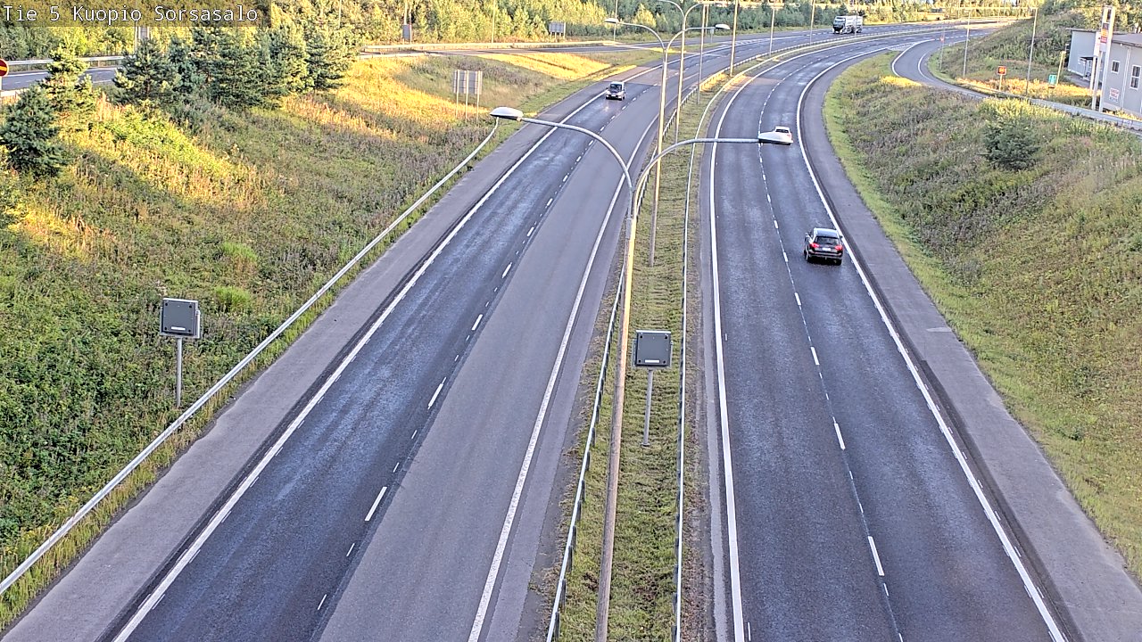 Kelikamerat Kuva Tie 5 Kuopio, Sorsasalo, Kuopio, Pohjois-Savo