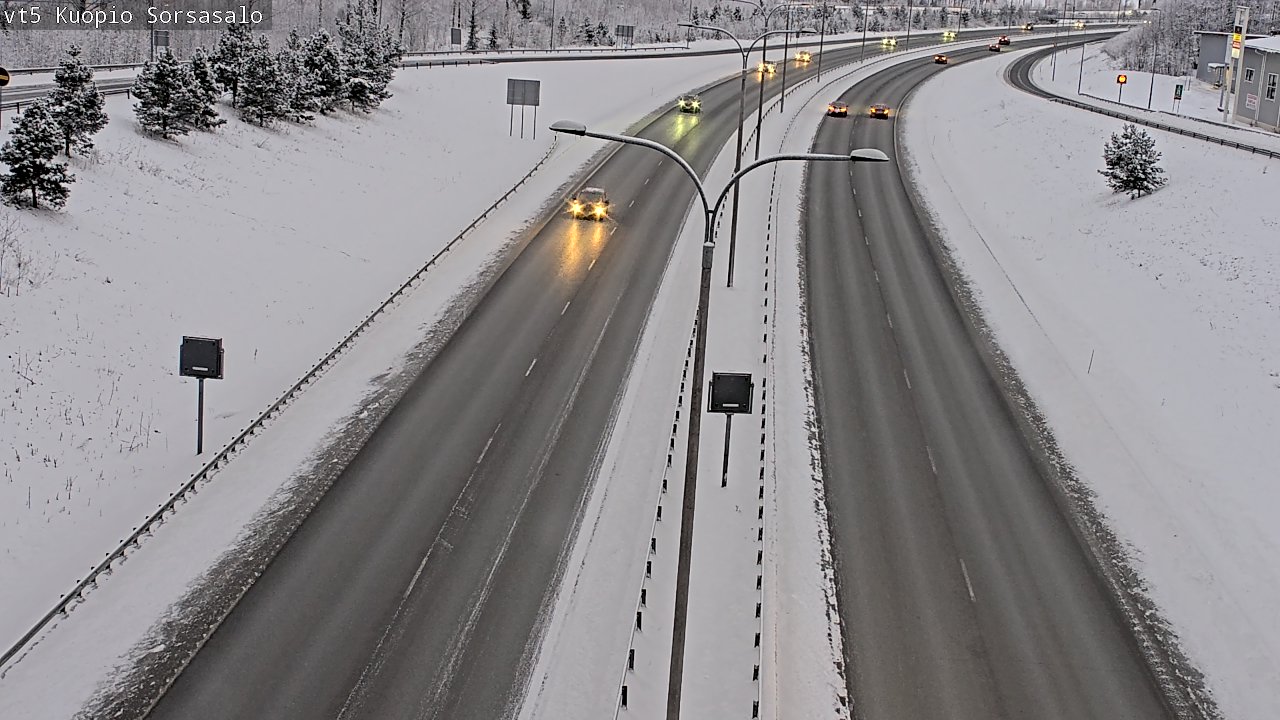 Kelikamerat Kuva Tie 5 Kuopio, Sorsasalo, Kuopio, Pohjois-Savo