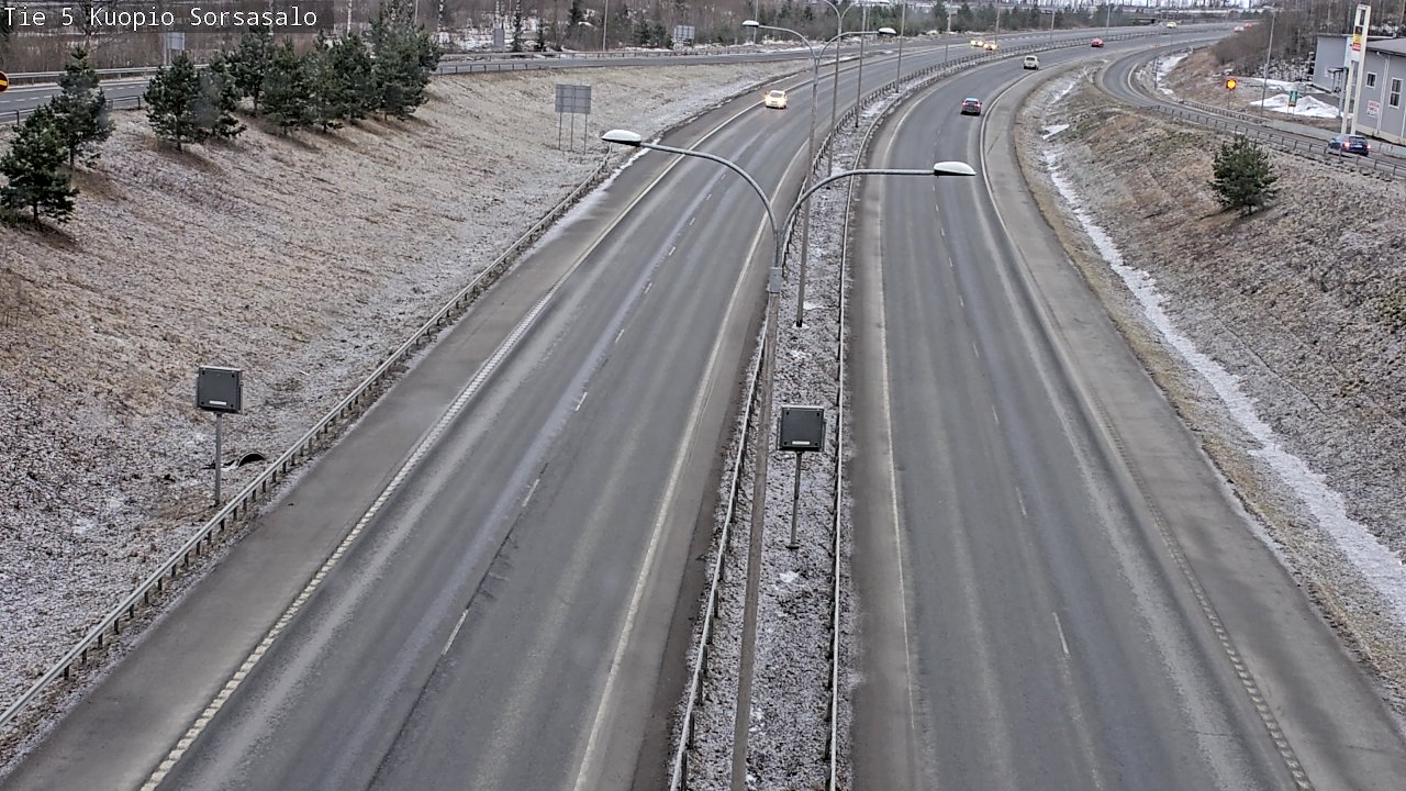Kelikamerat Kuva Tie 5 Kuopio, Sorsasalo, Kuopio, Pohjois-Savo