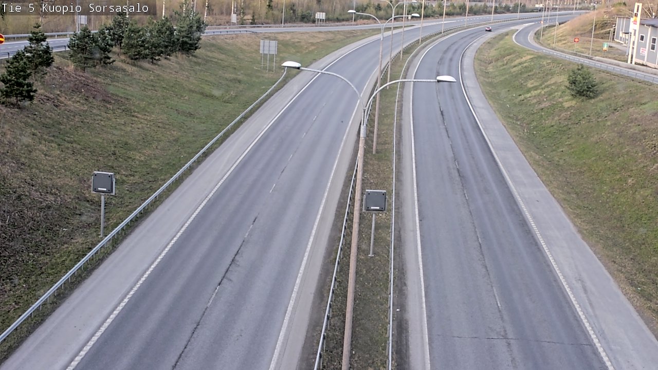 Kelikamerat Kuva Tie 5 Kuopio, Sorsasalo, Kuopio, Pohjois-Savo