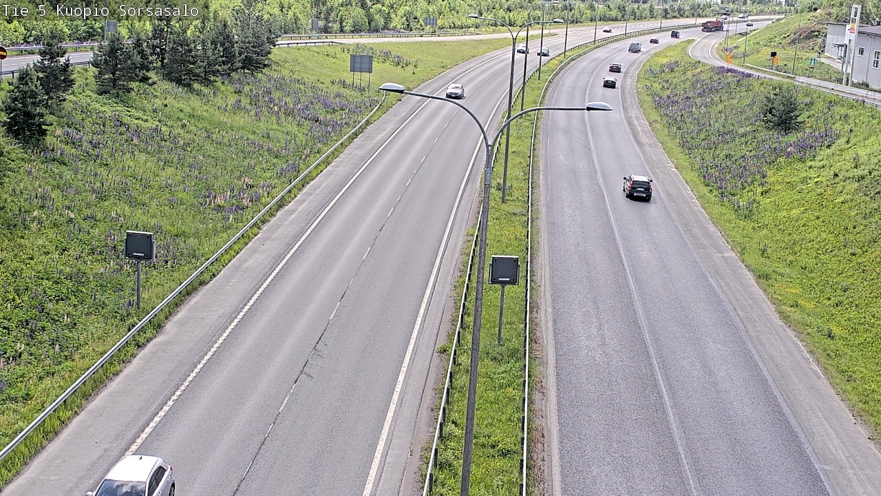 Kelikamerat Kuva Tie 5 Kuopio, Sorsasalo, Kuopio, Pohjois-Savo