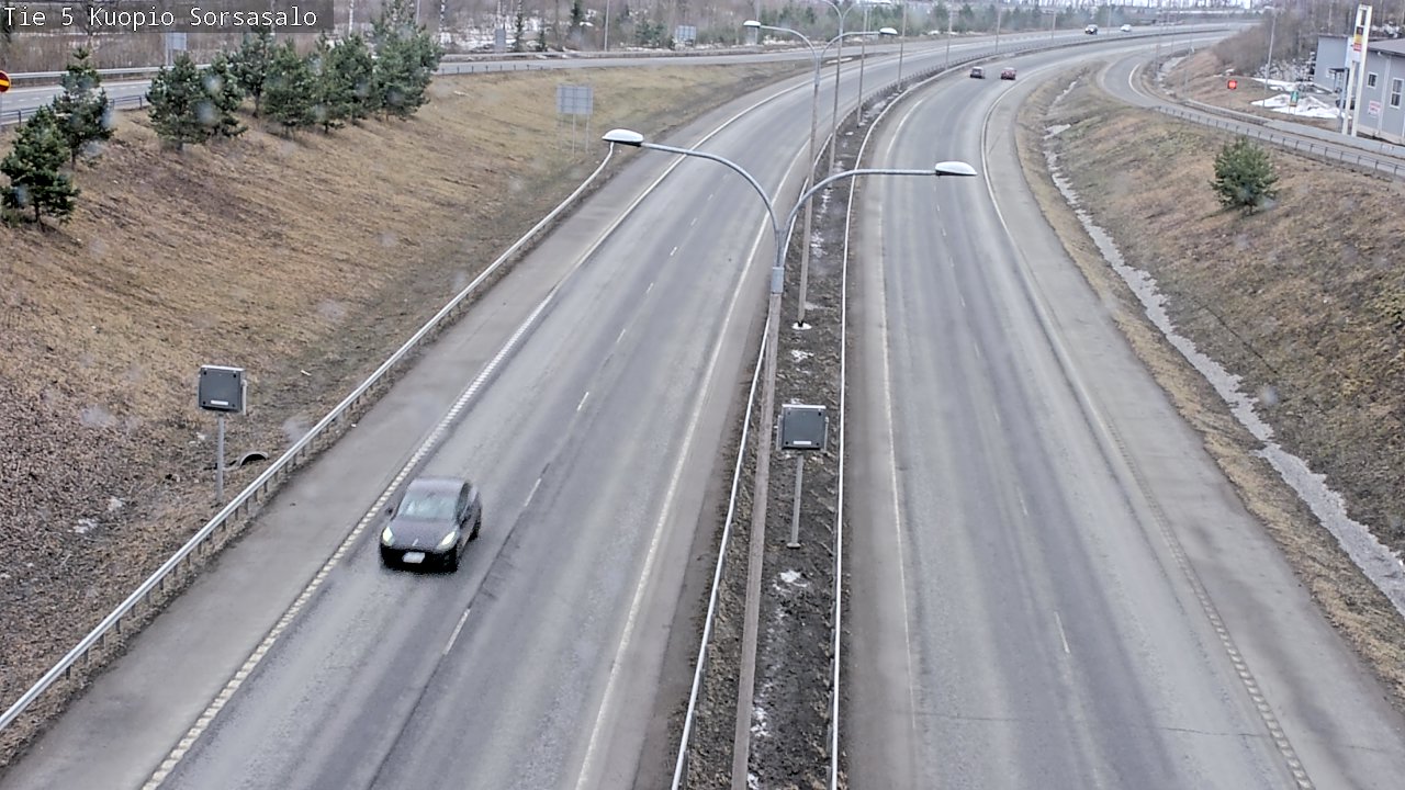 Kelikamerat Kuva Tie 5 Kuopio, Sorsasalo, Kuopio, Pohjois-Savo