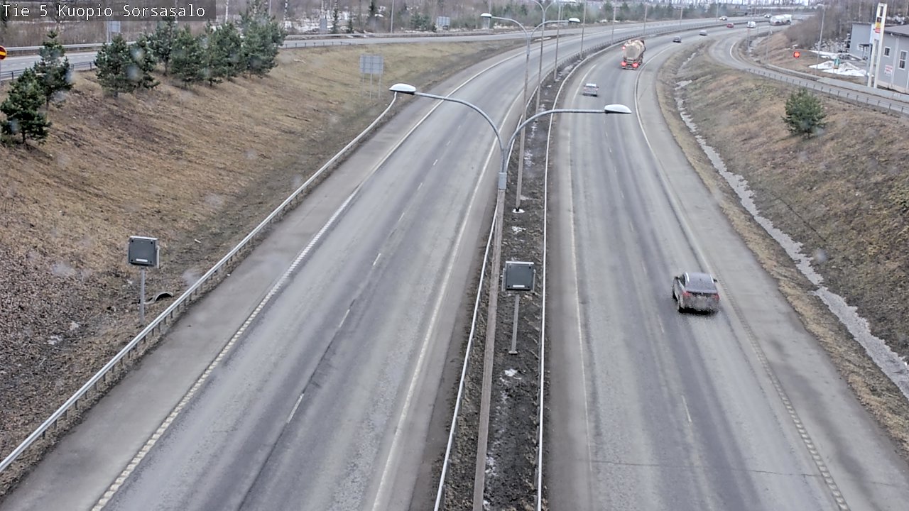 Kelikamerat Kuva Tie 5 Kuopio, Sorsasalo, Kuopio, Pohjois-Savo